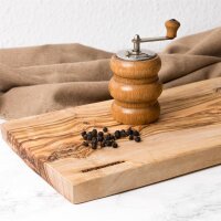 3-für-2-Set: B-Ware Schneidebrett Olivenholz, 35 x 18 x 2 cm