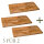 3-für-2-Set: B-Ware Schneidebrett Olivenholz, 40 x 22 x 2 cm