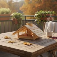 Vogelhaus mit und ohne Ständer