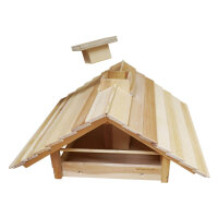 Vogelhaus mit und ohne Ständer