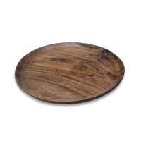Teller aus Nussbaumholz 20cm