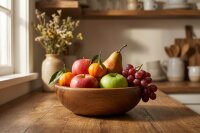 Schüssel Nussbaum 22cm