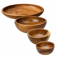 Schüsseln Nussbaum 4er Set