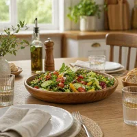 Schüsseln Nussbaum 4er Set