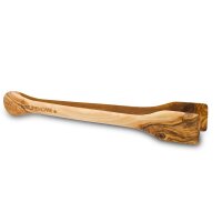 B-Ware Küchenzange breit Olivenholz 25 cm...
