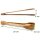 B-Ware Küchenzange breit Olivenholz 25 cm Küchenzange