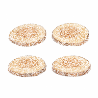 B-Ware 4er Set Baumscheibe Olivenholz ca. 7-12 cm