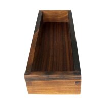 Kerzen-Tablett Nussbaum, 30 x 10 cm B-Ware