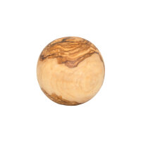 B-Ware Deko-Kugel Olivenholz 7 cm