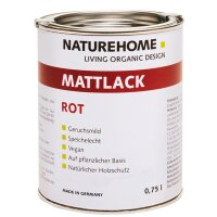 Mattlack rot 750 ml