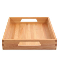 Tablett Holz NH-B Buche, 50 x 35,5 x 7 cm