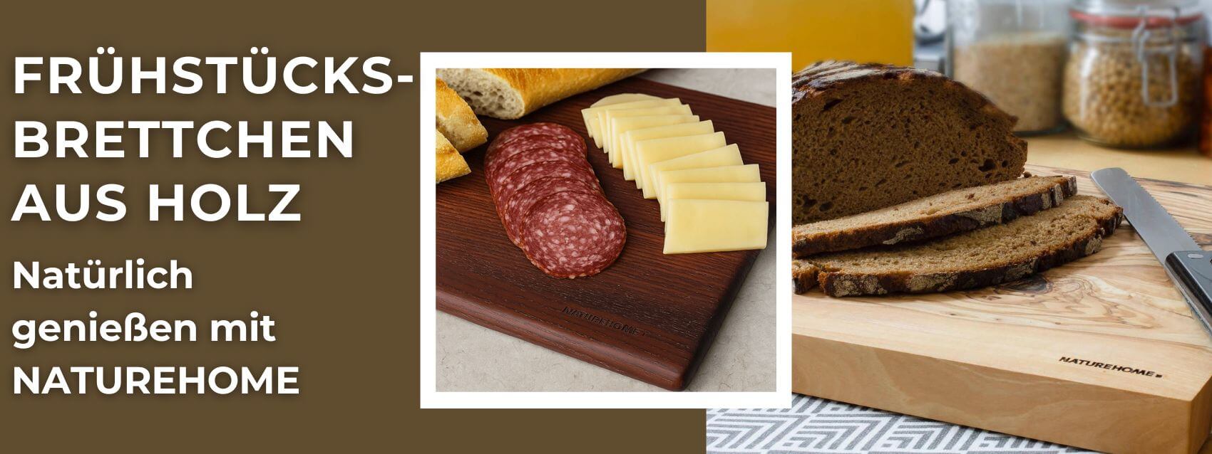 Frühstücksbrettchen aus Holz – Natürlich genießen mit NATUREHOME