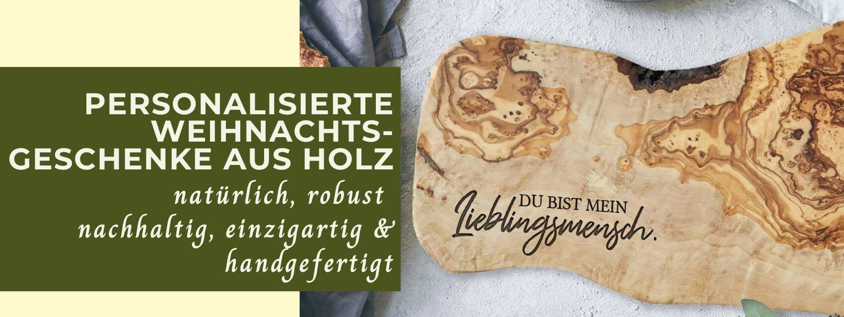 Personalisierte Weihnachtsgeschenke aus Holz | NATUREHOME